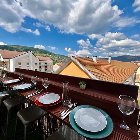 Epicea, Bel Appartement Avec Balcon Au Centre Ville Gerardmer Exterior photo